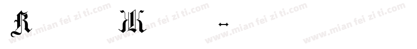 URW Heisei Gothic Me字体转换